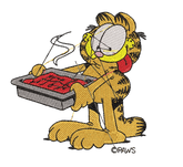 Garfield 06 - Embroidery Design - FineryEmbroidery